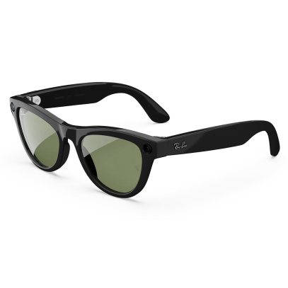 Умные очки Ray-Ban Skyler Gen 2 (RW4014), размер L, Shiny Black/G-15 Green