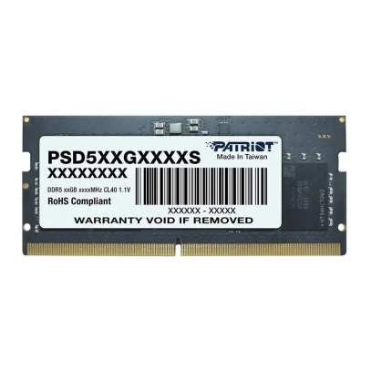Оперативная память Patriot Signature Line (PSD532G56002S) DDR5 32GB 5600MHz CL46 SO DIMM 1x32GB