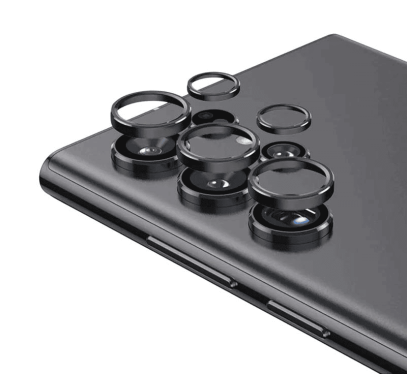 Защитное стекло для камеры Samsung S23 Ultra SUPGLASS Anti Glare Camera lens glass (XC-30) Прозрачный