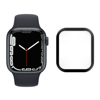 Защитное керамическое стекло для Apple Watch 7 41 мм WiWU iVista Watch Screen film Прозрачный