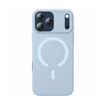Чехол для iPhone 17 Pro Max с MagSafe Gurdini Slim Series Blue, синий