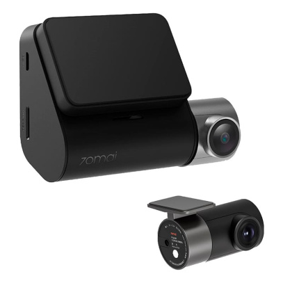 Видеорегистратор Xiaomi 70mai Dash Cam Pro Plus A500S-1 + Камера заднего вида RC06 Чёрный