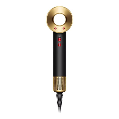 Фен Dyson Supersonic HD07 (UK) Black Gold/Onyx, черный/золотой
