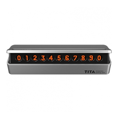 Парковочная карта Xiaomi bcase TITA Temporary Parking Card Серебристый