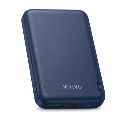 Внешний аккумулятор WiWU 10000mAh Power Bank Snap (Cube-SC) Голубой