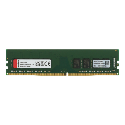 Оперативная память Kingston (KVR32N22D8/16WP) DDR4 16GB 3200MHz CL22 UDIMM 1x16GB