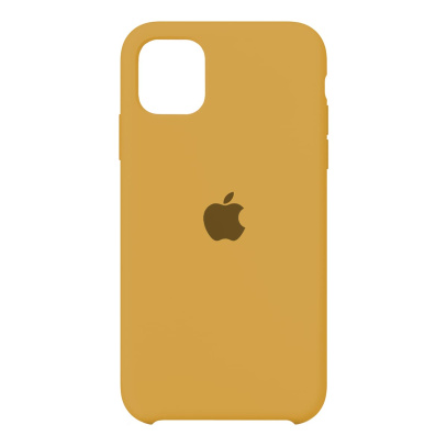 Чехол Silicone Case для Apple iPhone 11 Yellow, желтый
