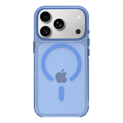 Чехол для iPhone 18 Pro/17 Pro с MagSafe Clear Case Голубой