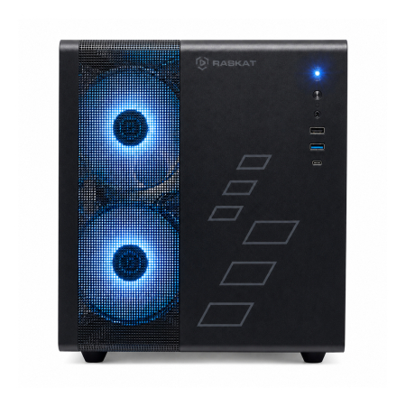Игровой ПК Raskat Strike 520, AMD Ryzen 5 7500F, NVIDIA RTX 5060Ti 16Gb, 32Gb DDR5, 1Tb SSD, Чёрный