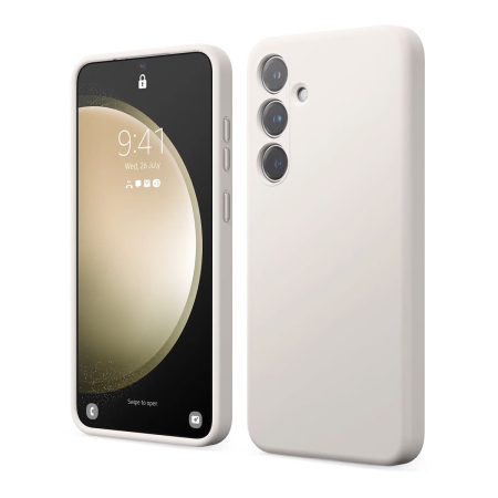 Чехол для Galaxy S24+ Elago чехол Soft silicone (Liquid) Песочный