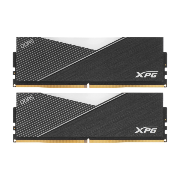 Оперативная память ADATA (AX5U6400C3216G DCLANRSG) DDR5 32GB 6400MHz CL32 UDIMM 2x16GB RGB Silver Gray