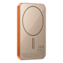 Внешний аккумулятор MOMAX 5000mAh Q.Mag X Magnetic Wireless Battery Pack (IP116AM) Orange, оранжевый