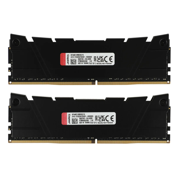 Оперативная память Kingston Fury Renegade Black (KF448C19RB2K2/16) DDR4 16GB 4800MHz CL19 DIMM 2x8