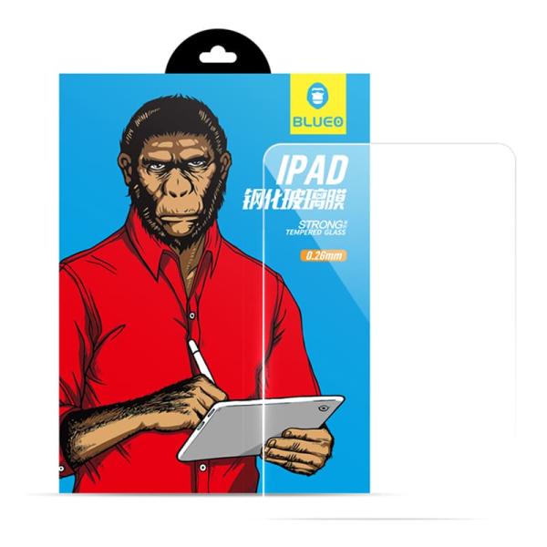 Стекло для iPad 10.2" (2021/20/19) BLUEO, Clear HD 0.26 мм (6B9-IPad10.2) Прозрачное