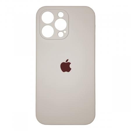 Чехол Silicone Case v2 для Apple iPhone 14 Pro Max Слоновая кость