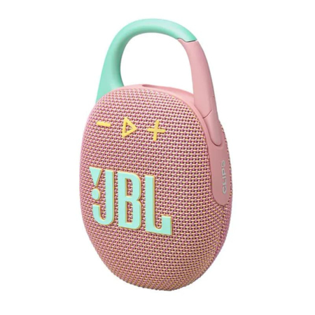 Портативная колонка JBL Clip 5 Pink, розовый