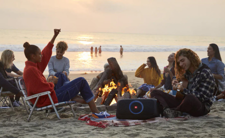 Портативная колонка JBL PartyBox On The Go Black, черный