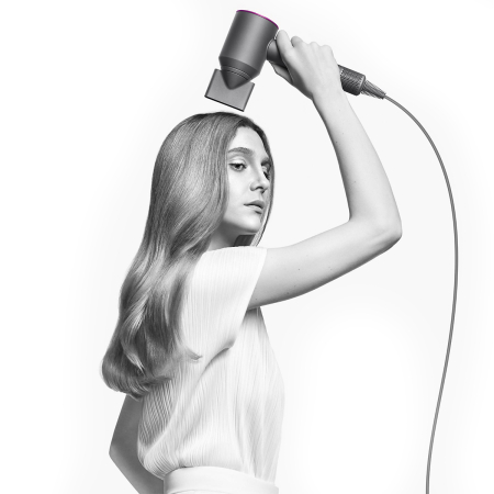 Фен Dyson Supersonic HD08 (CN/HK) Black/Nickel, черный/никель