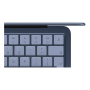 Apple MacBook Neo 13" (A18 Pro, 6C CPU, 5C GPU, 2026) 8/256Gb SSD (MHFF4) Indigo, синий
