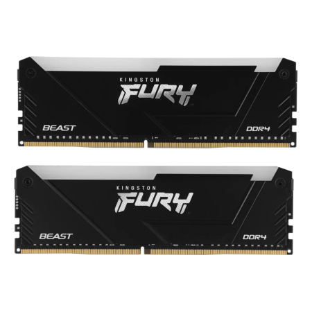 Оперативная память Kingston Fury Beast (KF432C16BB12AK2/32WP) DDR4 32GB 3200MHz CL16 UDIMM 2x16GB