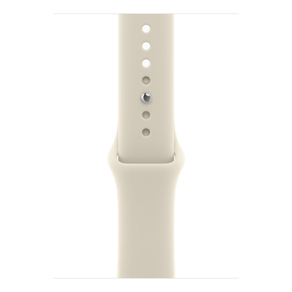 Apple Watch Series 12, 42 мм корпус из алюминия цвета «Light Gold», ремешок Sport Band размера M/L цвета «Sand»