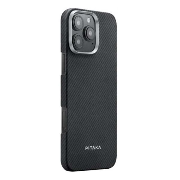 Чехол для iPhone 16 Pro Max Pitaka Ultra-Slim Case (KI1601NOP), черный