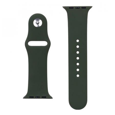 Ремешок для Apple Watch 42/44/45 mm Тёмно-зелёный