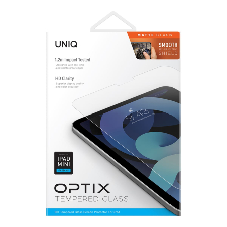 Стекло для iPad Mini 8.3" (2021) Uniq OPTIX Прозрачный Стекло для iPad Mini 8.3" (2021) Uniq OPTIX Прозрачный