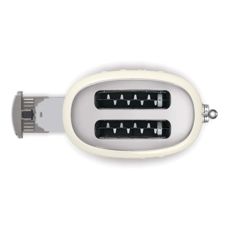 Тостер на 2 ломтика SMEG 50s style (TSF01CREU) Кремовый