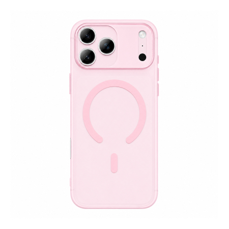 Чехол для iPhone 17 Pro с MagSafe Gurdini Slim Series Pink, розовый