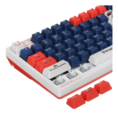 Клавиатура A4Tech Bloody AT98 Proxy Boom Бежевый/красный