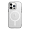 Чехол для iPhone 15 Pro с MagSafe UNIQ Lifepro Xtreme (IP6.1P(2023)-LPRXMLUC) Серебристый с блестками