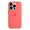 Чехол Silicone Case для Apple iPhone 15 Pro с MagSafe Guava, розовый