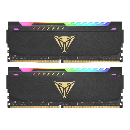 Оперативная память Patriot Viper Steel RGB (PVSR464G360C0K) DDR4 64GB 3600MHz CL20 DIMM 2x32 RGB