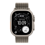 Apple Watch Ultra 3 (2025), 49 мм корпус из титана цвета «Natural», ремешок Titanium Milanese Loop размера S цвета «Natural»