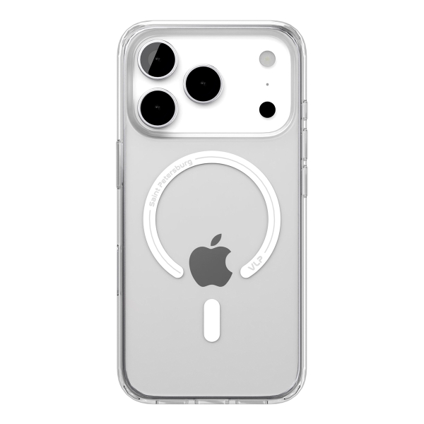 Чехол для iPhone 17 Pro Max с MagSafe VLP Diamond Case Прозрачный