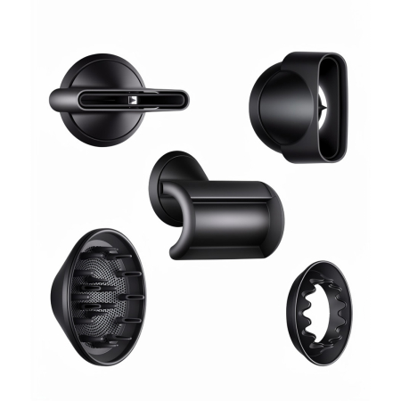 Фен Dyson Supersonic HD08 (CN/HK) Black/Nickel, черный/никель