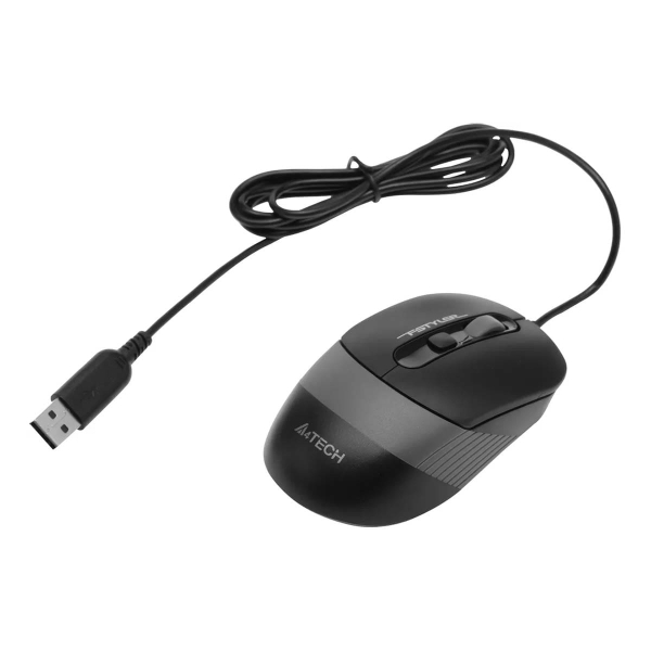 Клавиатура и мышь A4Tech Fstyler F1110 (1919567) Black/Grey, черный/серый