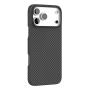 Чехол для iPhone 17 Pro Max с MagSafe VLP Kevlar Case Черный