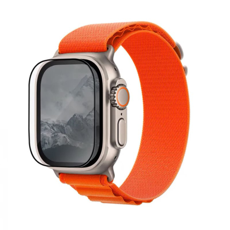 Стекло для Apple Watch Ultra 49 мм UNIQ OPTIX Vivid (true colors) (49MM-VIVIDCLEAR) +installer Clear/Black Стекло для Apple Watch Ultra 49 мм UNIQ OPTIX Vivid (true colors) (49MM-VIVIDCLEAR) +installer Clear/Black