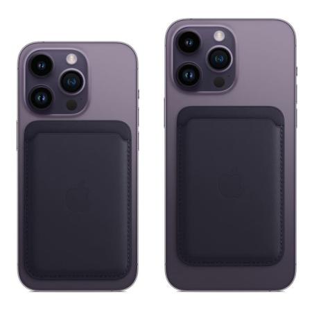 Чехол-бумажник Apple MagSafe для iPhone Dark blue, тёмно-синий