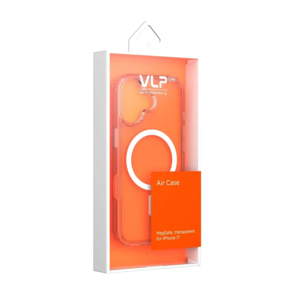Чехол для iPhone 17 с MagSafe защитный VLP LITE Air Case Прозрачный
