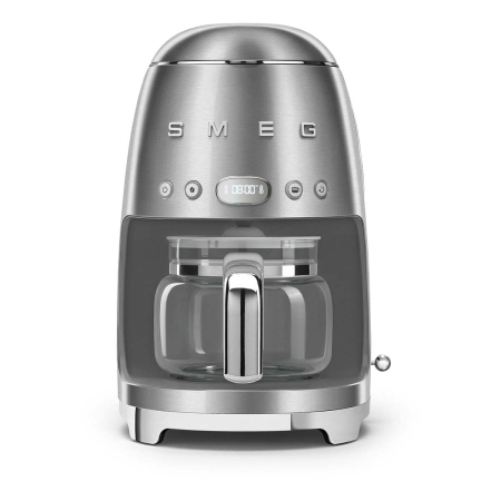Кофеварка капельная SMEG 50s style (DCF02SSEU) Нержавеющая сталь