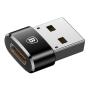 Адаптер Baseus Type-C - USB Converter (CAAOTG-01) Черный
