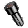 Автомобильное зарядное устройство Baseus 2 USB Quick Charger 45W (USB-C+USB) (CCMLC20C-01) Черный