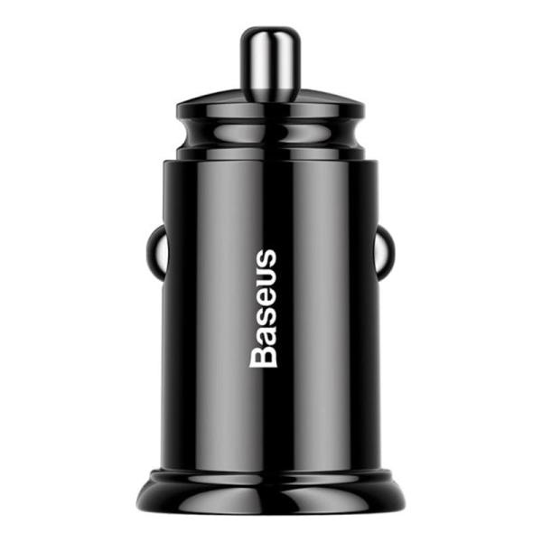 Автомобильное зарядное устройство Baseus BS-C16Q1-X 2xUSB, 5A, 30 Вт (CCALL-YD01) Черный