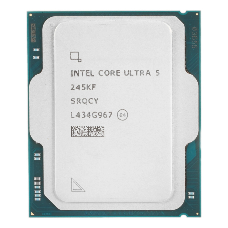 Процессор Intel Core Ultra 5 245KF, 4.20 ГГц (Turbo 5.20 ГГц), LGA 1851, BOX (BX80768245KF)